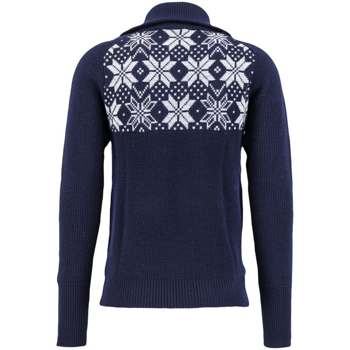 Свитер ULVANG Rav Kiby муж. 77311/75016 синий/сер.меланж