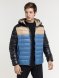 Куртка пуховая MOAX Igora light муж. MX2341/10020 чёрный/голубой