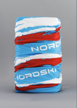 Бафф Nordski Stripe Blue/Red NSV409879