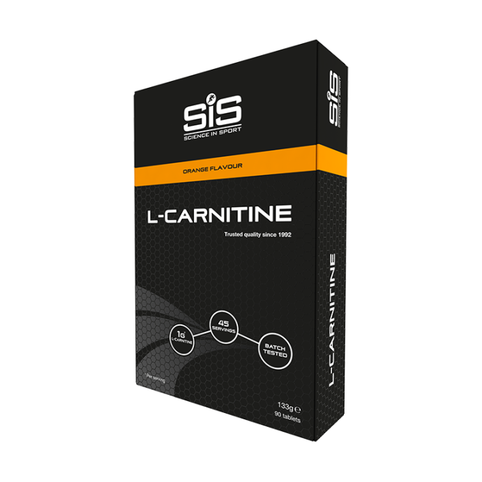 Л-Карнитин / L-Carnitine 500 мг., SIS, Апельсин, 90 таб.,133гр в Твери