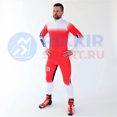 Гоночный костюм НОРВЕГИЯ 2020 красный