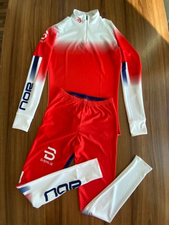 Гоночный костюм НОРВЕГИЯ 2020 красный