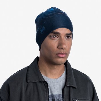 Шапка Buff Thermonet Hat S Wave Blue 126540.707.10.00