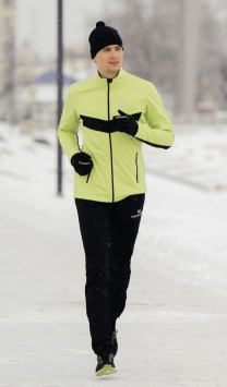 Костюм разминочный Nordski BASE Lime/Black NSM815180