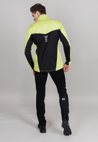 Костюм разминочный Nordski BASE Lime/Black NSM815180