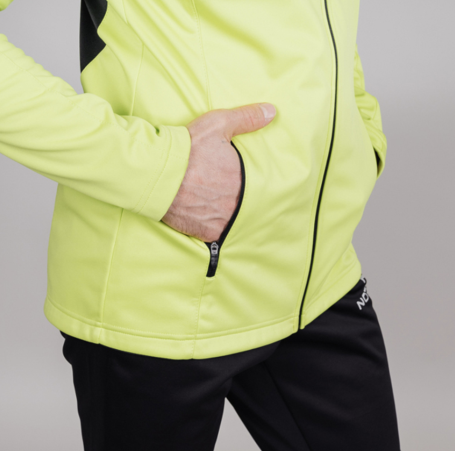 Костюм разминочный Nordski BASE Lime/Black NSM815180