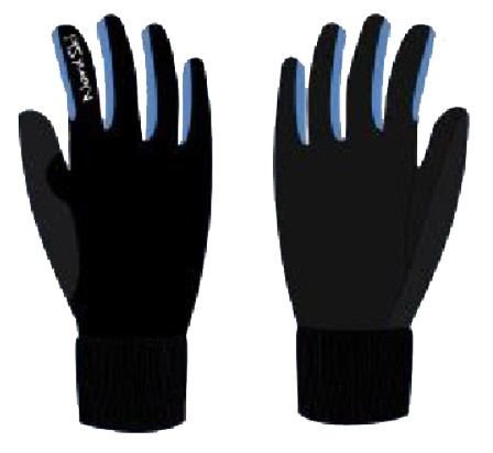 ПЕРЧАТКИ  NORDSKI ACTIV JR BLACK/BLUE WS NSJ138170