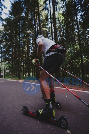 Лыжероллеры SKI TIME Long SK100 NEW Black/Red 720 (3)