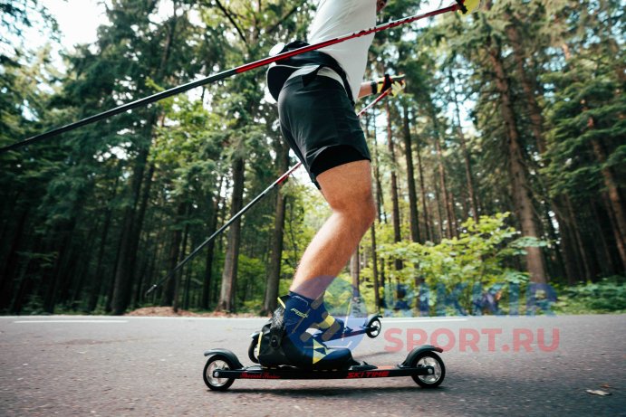 Лыжероллеры SKI TIME Long SK100 NEW Black/Red 720 (3)