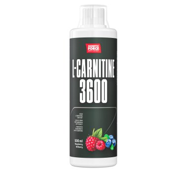 Л-Карнитин Genetic Force L-Carnitine 3600 500мл (Малина-Черника)