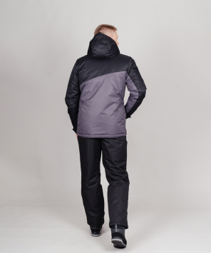 Утепленная куртка Nordski Active Black/Grey NSM346201