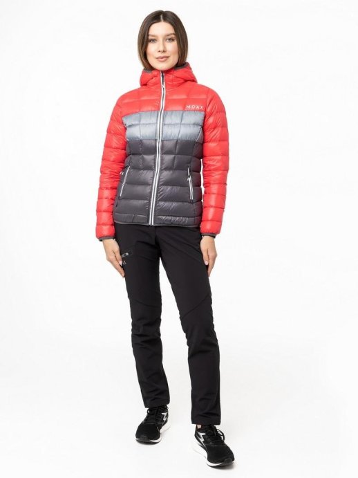 Куртка MOAX пуховая Igora light жен. MX2342/90650 ягодный