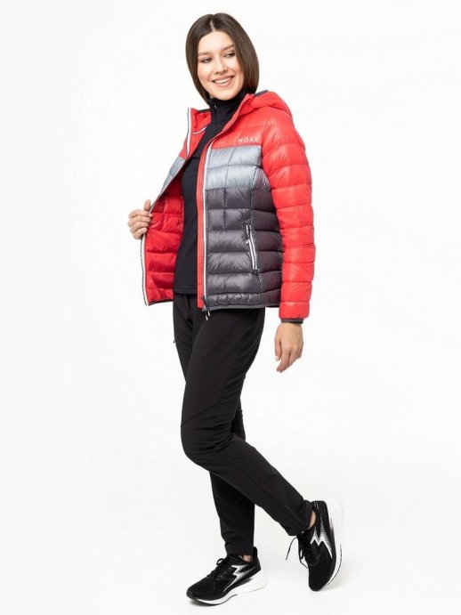 Куртка MOAX пуховая Igora light жен. MX2342/90650 ягодный