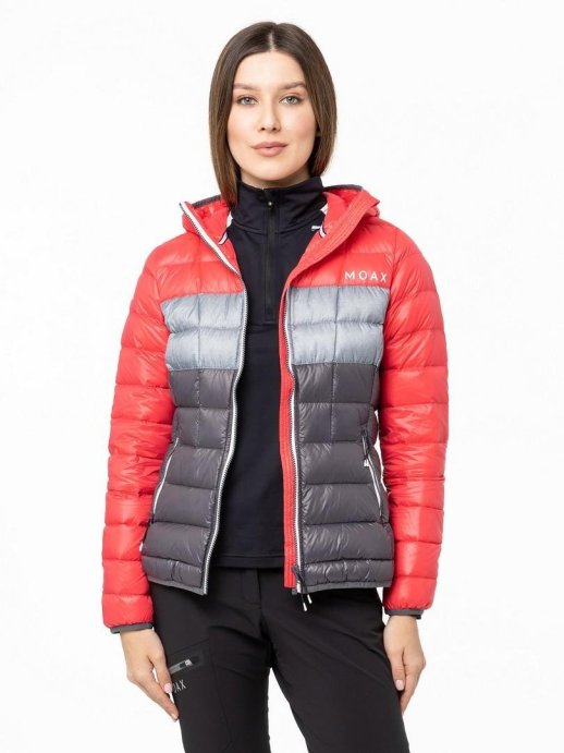 Куртка MOAX пуховая Igora light жен. MX2342/90650 ягодный