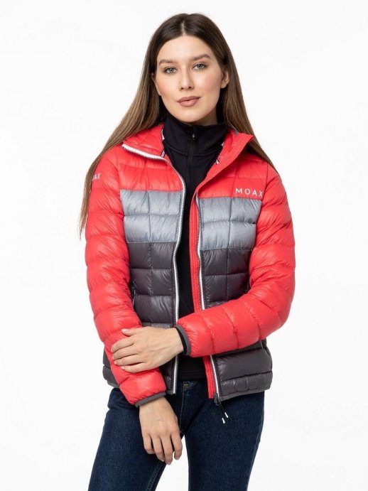 Куртка MOAX пуховая Igora light жен. MX2342/90650 ягодный