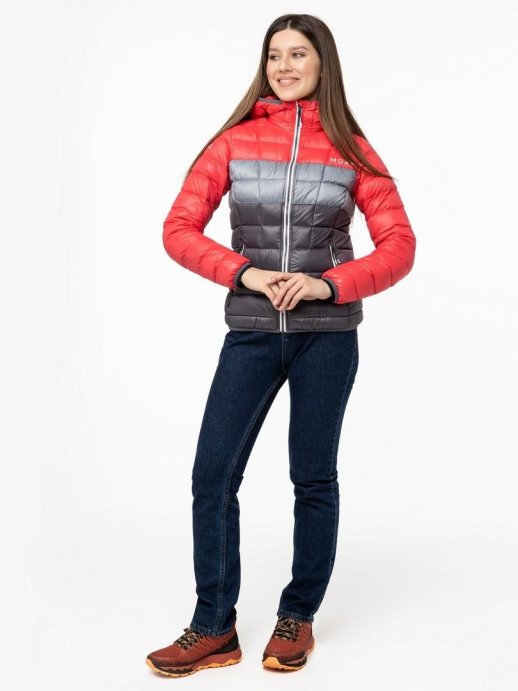 Куртка MOAX пуховая Igora light жен. MX2342/90650 ягодный