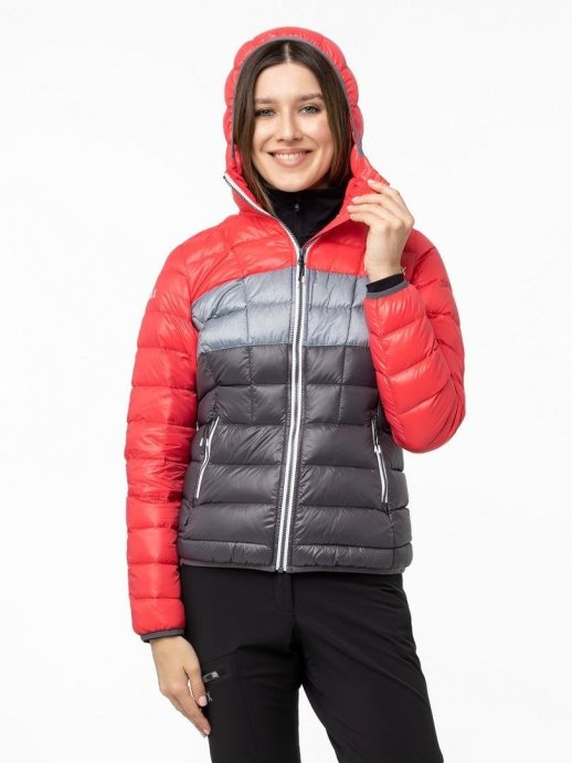 Куртка MOAX пуховая Igora light жен. MX2342/90650 ягодный
