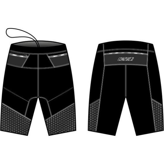 Шорты KV+ FIT short black 9S16.1