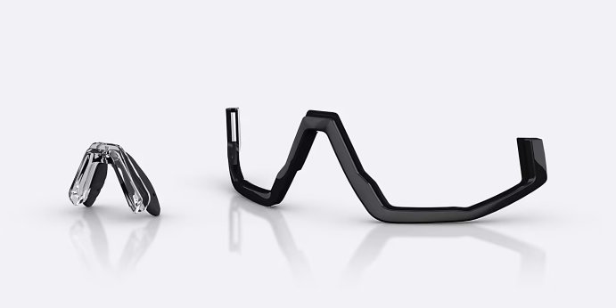 Очки Bliz Fusion Transparent Dark Grey/Red 0ZB7005_70052733 в Нижнем Новгороде