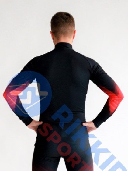 Верх от гоночного костюма НОРВЕГИЯ 2021-22 черн. красн.