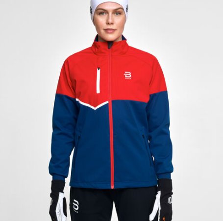 Куртка беговая Bjorn Daehlie 2021-22 Kikut Wmn Estate Blue 333244_25300