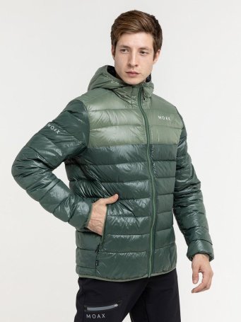 Куртка пуховая MOAX Igora light муж. MX2341/20600 темно-зеленый