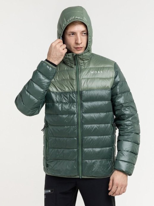 Куртка пуховая MOAX Igora light муж. MX2341/20600 темно-зеленый