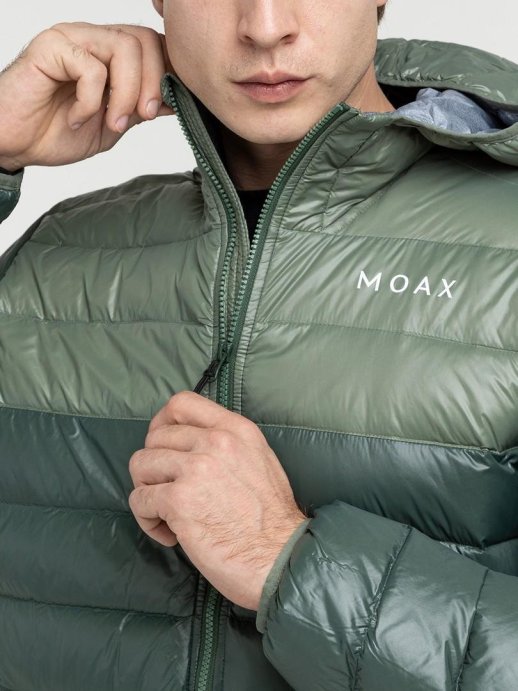 Куртка пуховая MOAX Igora light муж. MX2341/20600 темно-зеленый