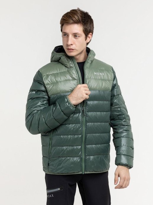 Куртка пуховая MOAX Igora light муж. MX2341/20600 темно-зеленый