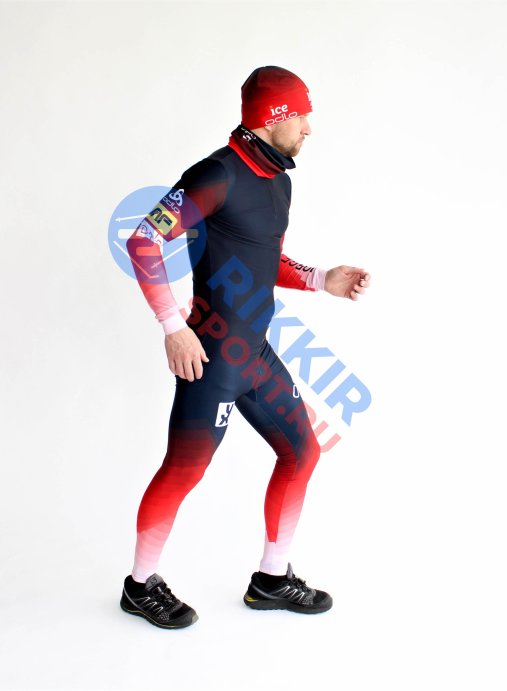 Гоночный костюм НОРВЕГИЯ 2021-22 темн.-син. (светлые вставки)