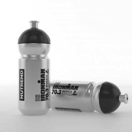 Бутылка Nutrend IRONMAN 500мл (Серебряный металлик)