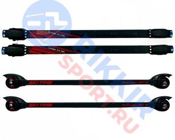 Лыжероллеры SKI TIME CL70-50R NEW Black/Red 750 (3)