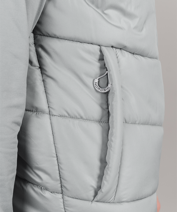 Утепленный Жилет Nordski Air Grey NSM559201