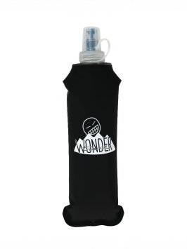 Мягкая фляга Wonder Trail чёрная 500мл