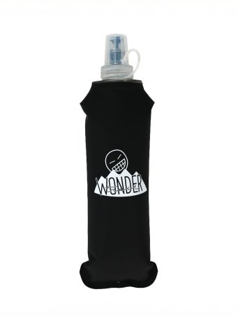 Мягкая фляга Wonder Trail чёрная 500мл
