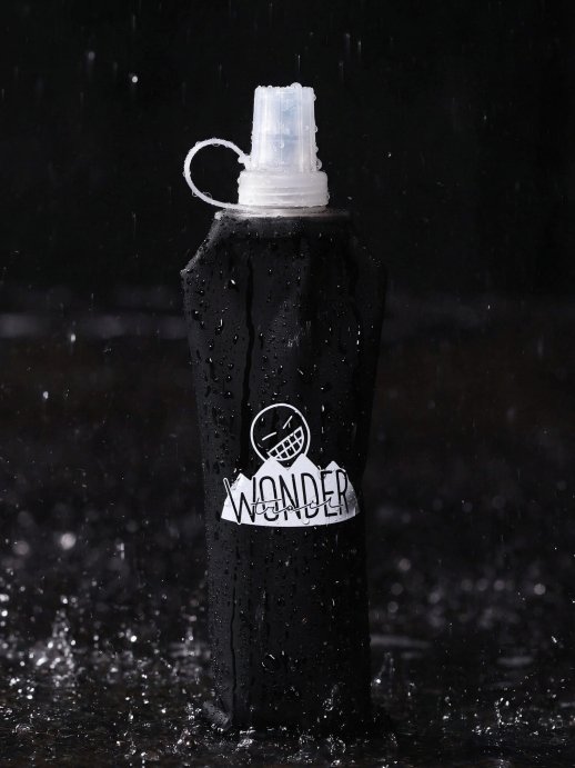 Мягкая фляга Wonder Trail чёрная 500мл в Мурманске