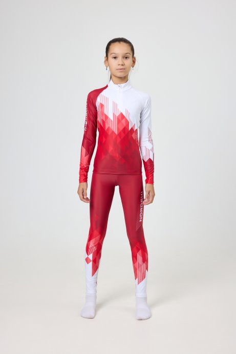 Гоночный костюм Nordski Jr. Race Red NSJ697900