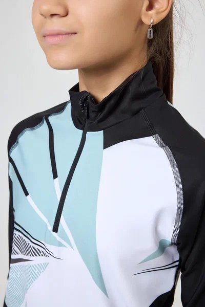 Гоночный костюм Nordski Jr. Heat Black/Ice Mint NSJ678906