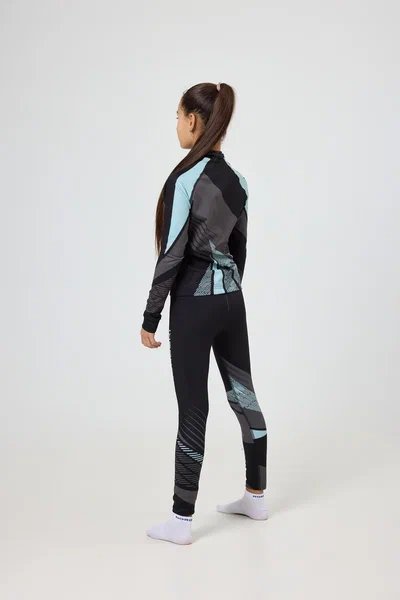 Гоночный костюм Nordski Jr. Heat Black/Ice Mint NSJ678906