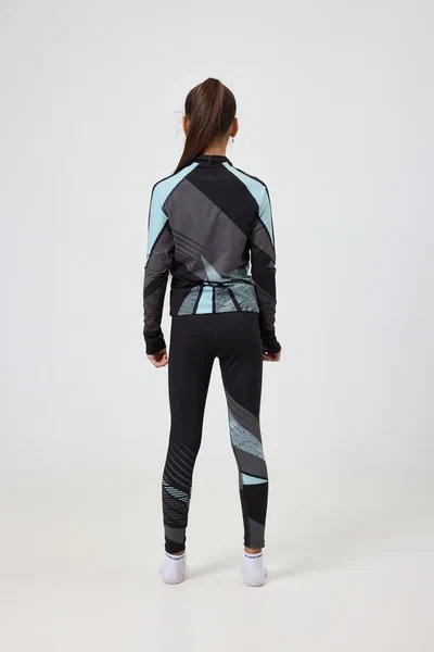 Гоночный костюм Nordski Jr. Heat Black/Ice Mint NSJ678906