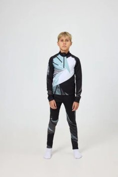 Гоночный костюм Nordski Jr. Heat Black/Ice Mint NSJ678906
