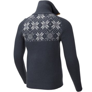 Свитер ULVANG Rav Kiby муж. 77311/11735 гранит/желтый