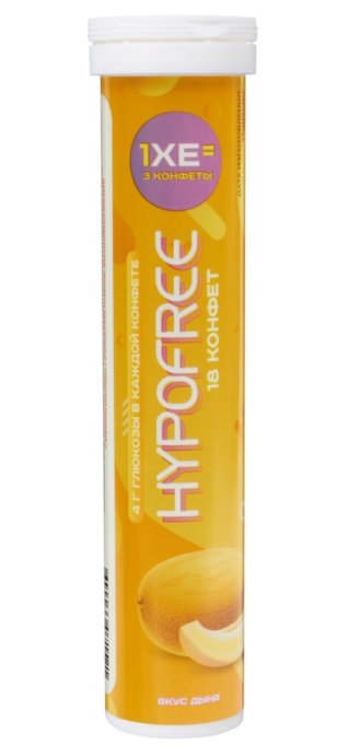 Конфеты HYPOFREE, 18шт. 1ХЕ в Санкт-Петербурге