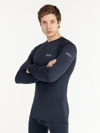 Термофутболка Moax Race LS муж.  MX114031/75100 темно-синий