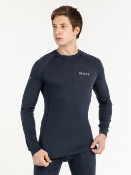 Термофутболка Moax Race LS муж.  MX114031/75100 темно-синий