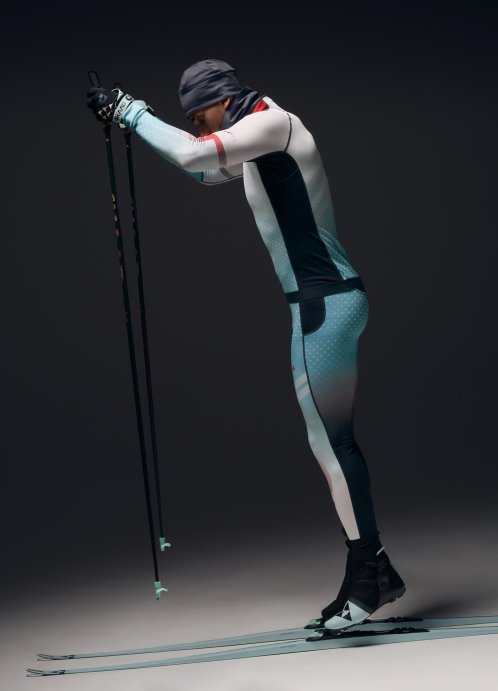 Костюм гоночный утепленный Bivium Энергия 2.0 муж. белый_красный_синий