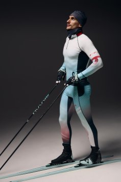 Костюм гоночный утепленный Bivium Энергия 2.0 муж. белый_красный_синий