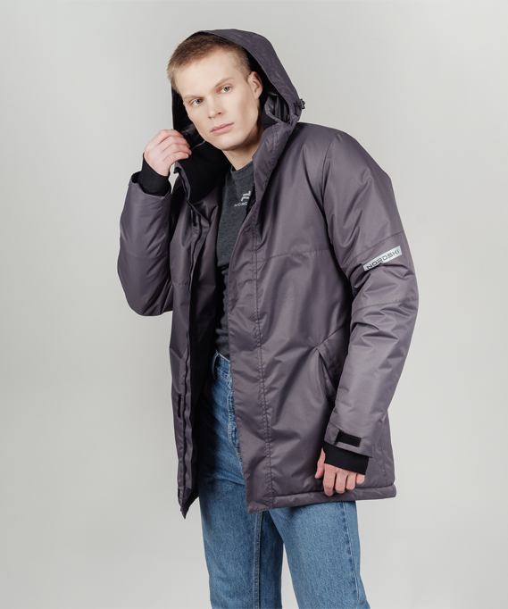 Утепленная куртка Nordski Casual Graphite NSM750201