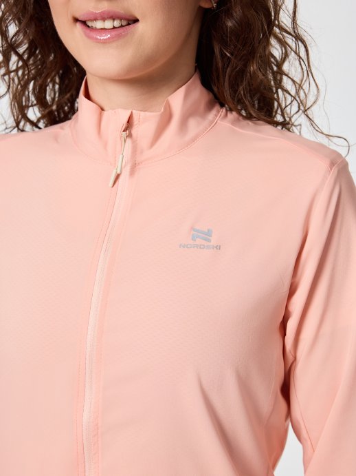Ветровка беговая Nordski Light Cross Peach W NSW351130 в Новосибирске