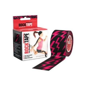 тейп-лента RockTape Кинезиотейп Design, 5см х 5м, молния (Pink Lightning) RCT100-PKLTN-OS